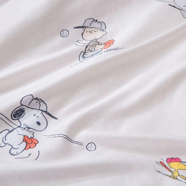 SNOOPY/100%萊賽爾天絲(200織天絲)/SN110棒球大聯盟 