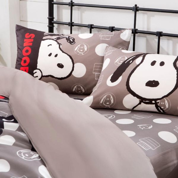 SNOOPY/無異纖精梳美國棉/SN122哈囉你好嗎 