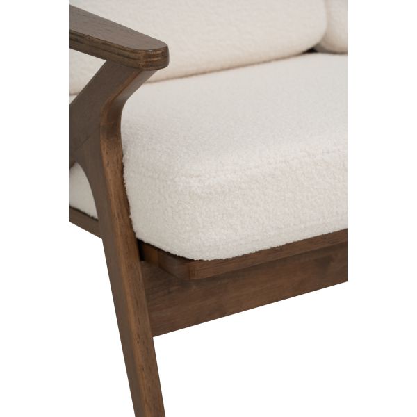 艾斯頓布面沙發-可可+珍珠白 