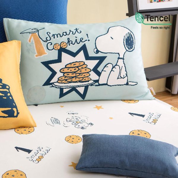 SNOOPY/100%萊賽爾天絲(300織天絲)/SN511焦糖餅乾 