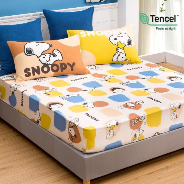 SNOOPY/100%萊賽爾天絲(200織天絲)/SN135大藝術家 