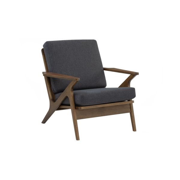 艾斯頓布面沙發-可可+灰 