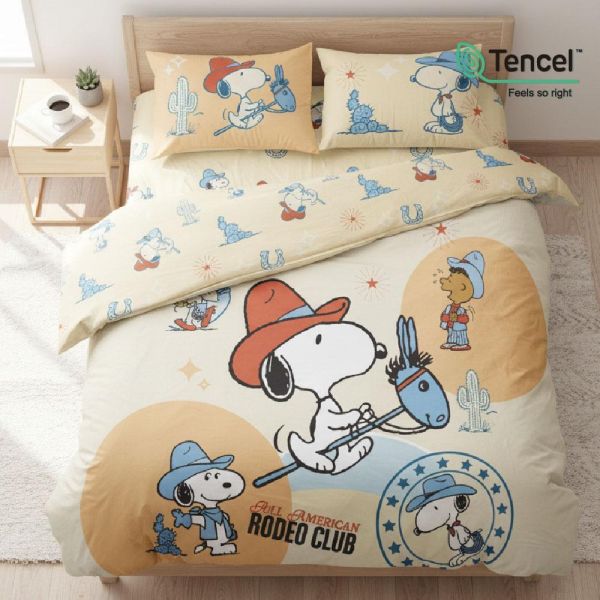 SNOOPY/100%萊賽爾天絲(300織天絲)/SN611趴趴走 