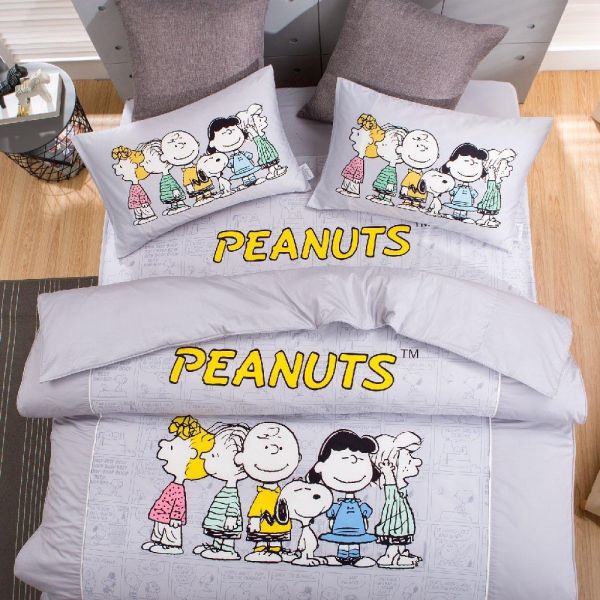 SNOOPY/無異纖精梳美國棉/SN113友情萬歲 