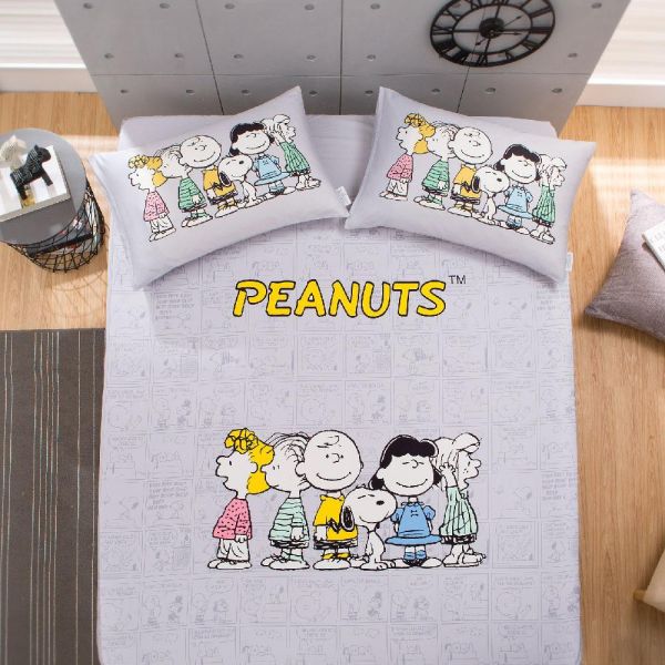 SNOOPY/無異纖精梳美國棉/SN113友情萬歲 