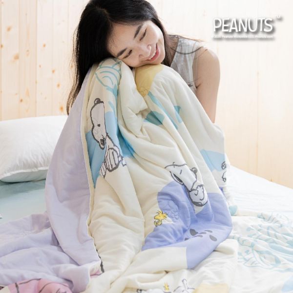 SNOOPY奶霜極涼被-好眠美夢 