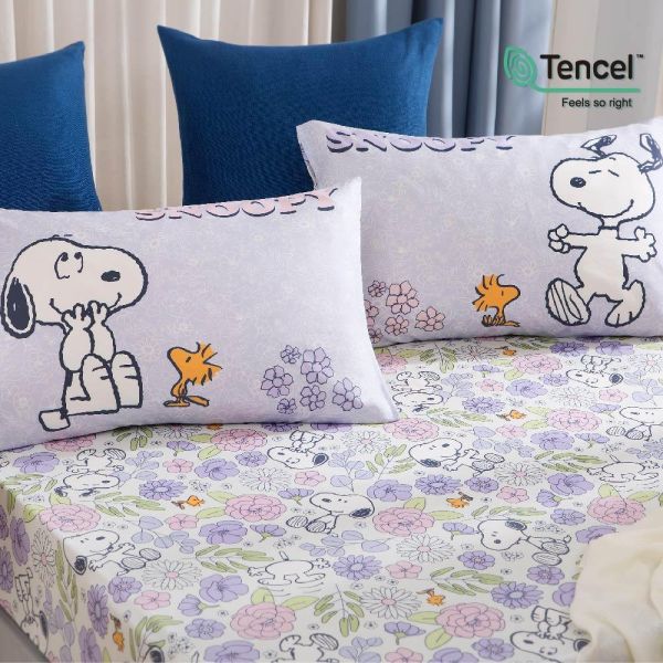 SNOOPY /100%萊賽爾天絲(200織天絲) /SN507躲貓貓 