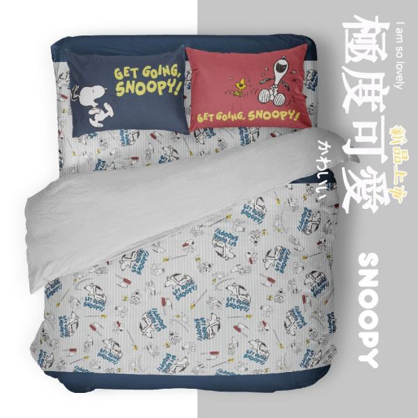 SNOOPY/無異纖精梳美國棉/SN100全力衝刺 