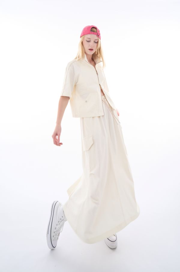 ROSE 立體剪裁及踝長裙/ROSE SKIRT 