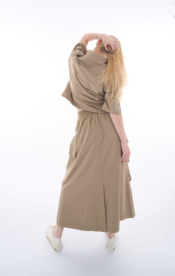 ROSE 針織中袖拉鍊衫/ROSE ZIP SHIRT 