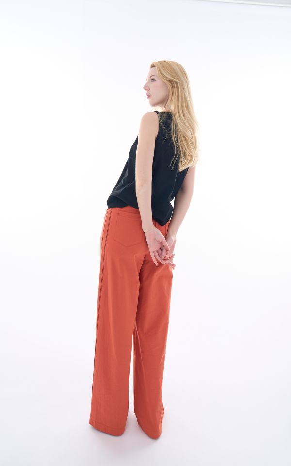 ROSE 直筒寬褲/ROSE PANTS 