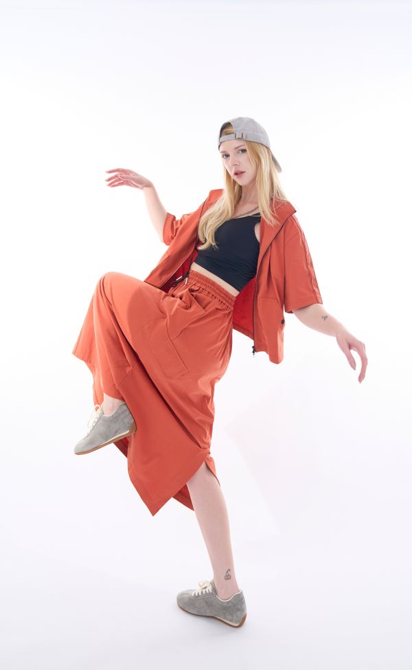 ROSE 立體剪裁及踝長裙/ROSE SKIRT 