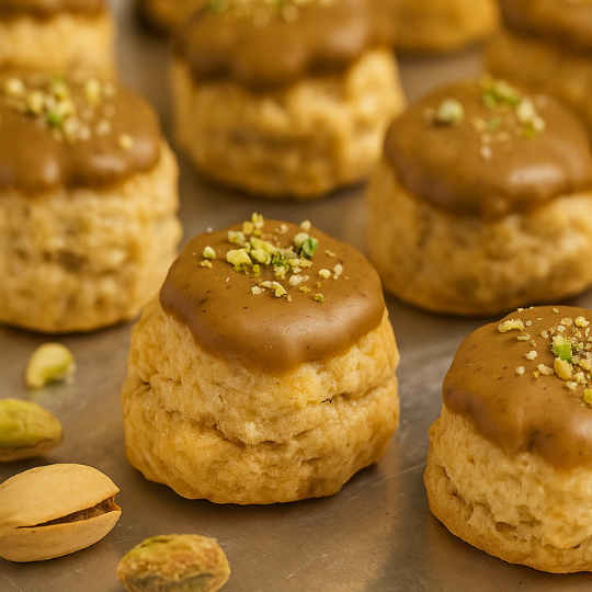 11/30結單｜迷你開心果司康｜15入 司康禮盒, 司康禮盒推薦, 手作司康, 司康甜點, 禮盒甜點, 下午茶禮盒, 親子友善, 桃園甜點, 伯爵司康, 抹茶司康, 桂圓司康, 鹹乳酪司康