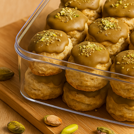 11/30結單｜迷你開心果司康｜15入 司康禮盒, 司康禮盒推薦, 手作司康, 司康甜點, 禮盒甜點, 下午茶禮盒, 親子友善, 桃園甜點, 伯爵司康, 抹茶司康, 桂圓司康, 鹹乳酪司康