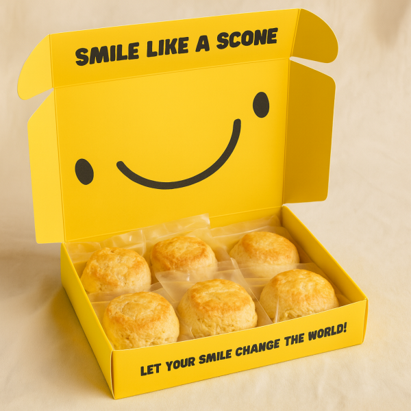 司康禮盒｜六入（單一口味） 