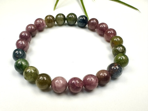 彩碧璽手鍊 愛情、財富、溝通、勇氣