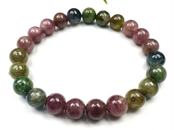 彩碧璽手鍊 愛情、財富、溝通、勇氣