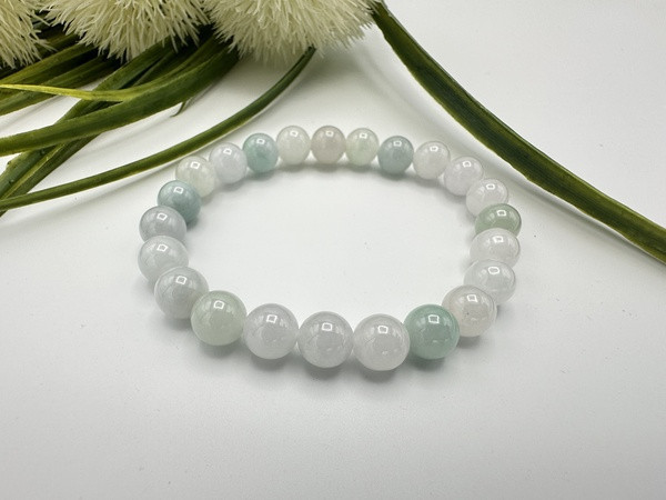 緬甸糯冰翡翠手鍊 