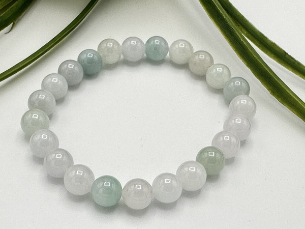 緬甸糯冰翡翠手鍊 