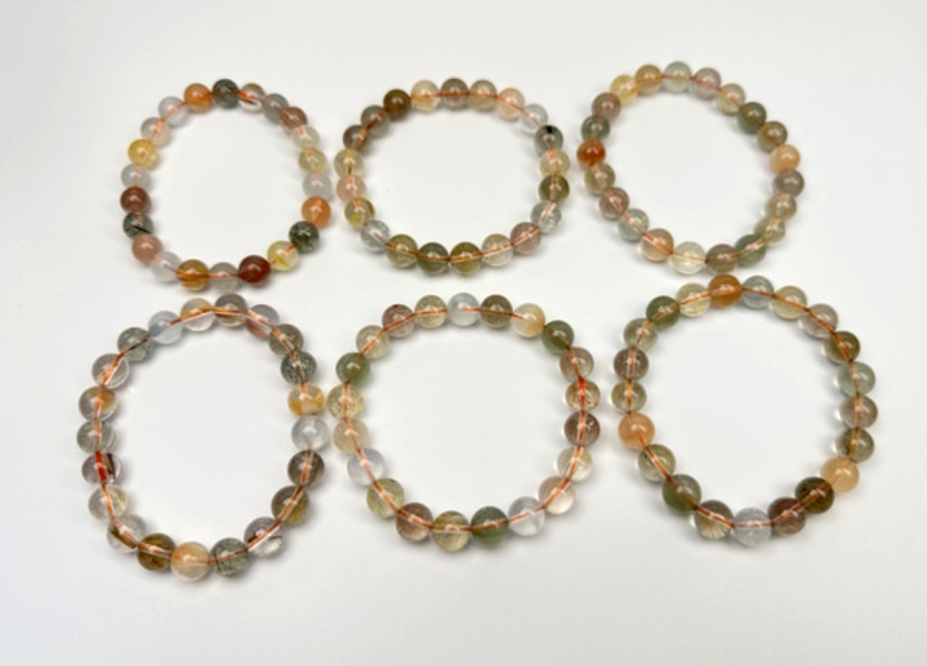 彩兔毛髮晶手鍊 