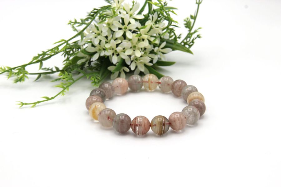 鈦晶手鍊 水晶,朝財水晶