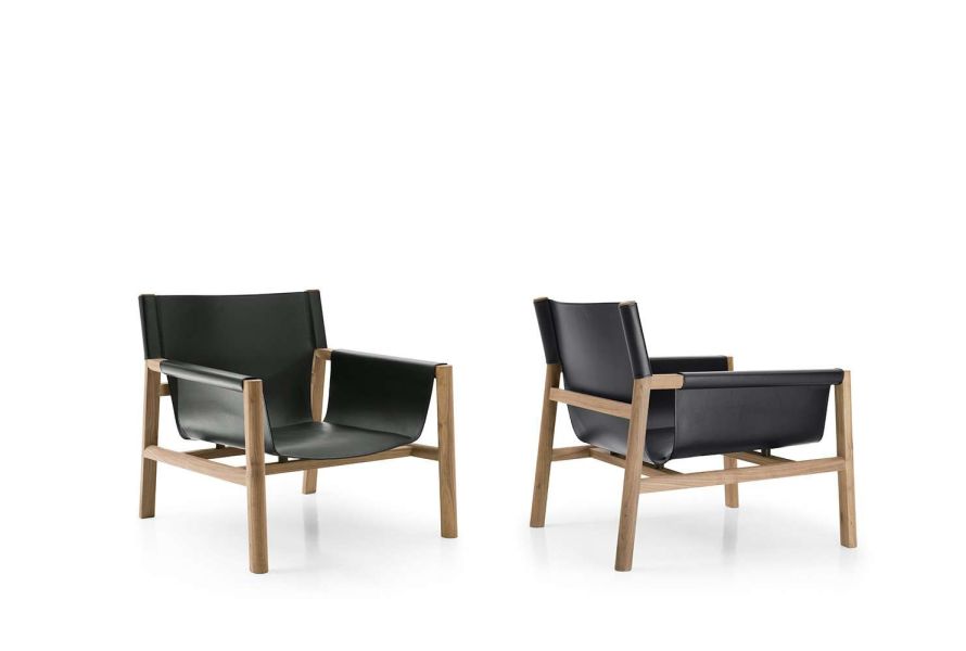 PABLO馬鞍皮單椅 