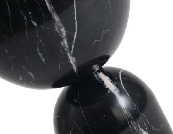 實石大理石茶几 (30黑) 