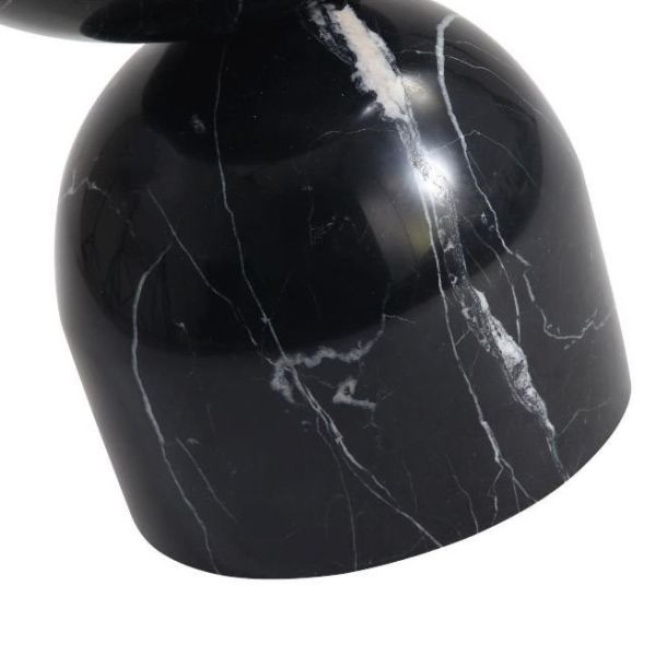 實石大理石茶几 (30黑) 