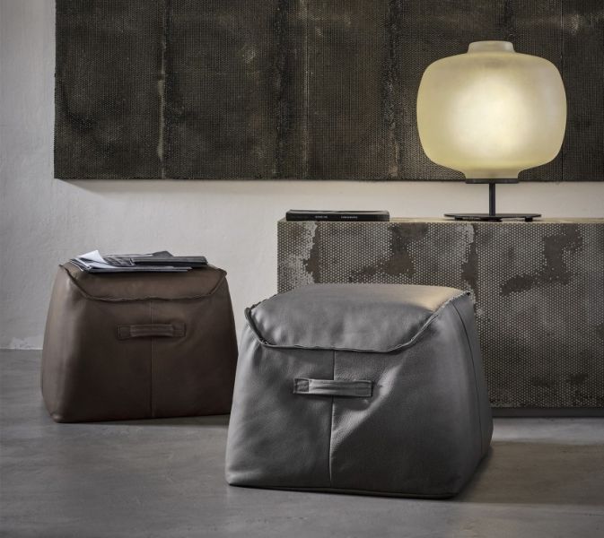 Maio腳椅 / 牛皮凳 