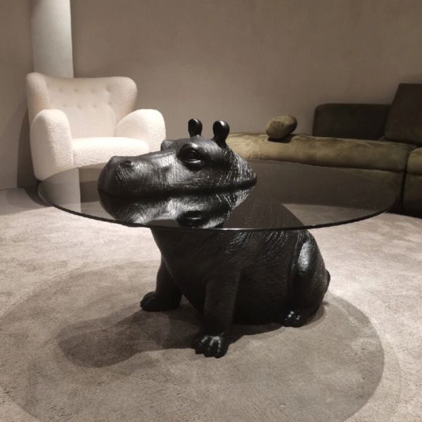 河馬茶几 