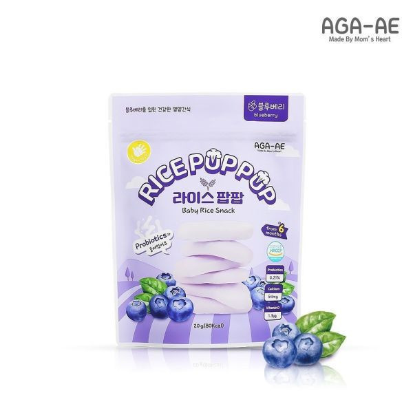 韓國AGA-AE 益生菌寶寶米餅 