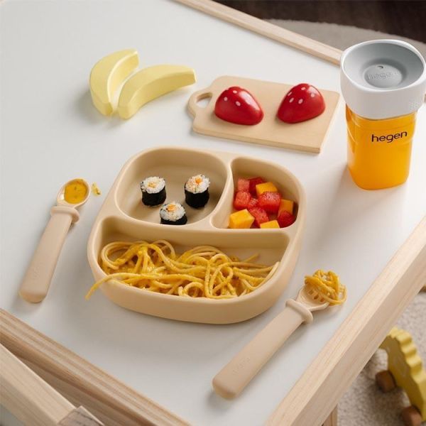 hegen 成長餐桌兒童餐具｜學習餐盤 