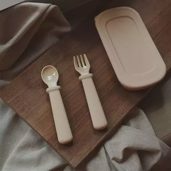 hegen成長餐桌 PPSU 兒童餐具｜多功能叉匙組 