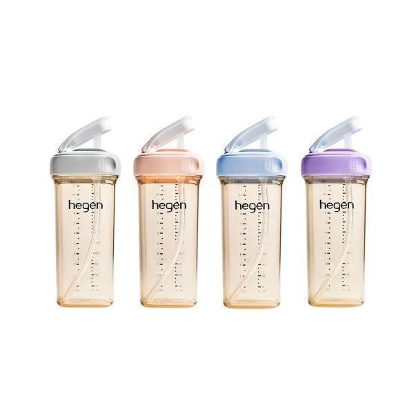 hegen PCTO™ 輕飲時光PPSU方圓型寬口吸管杯3.0 330ml 