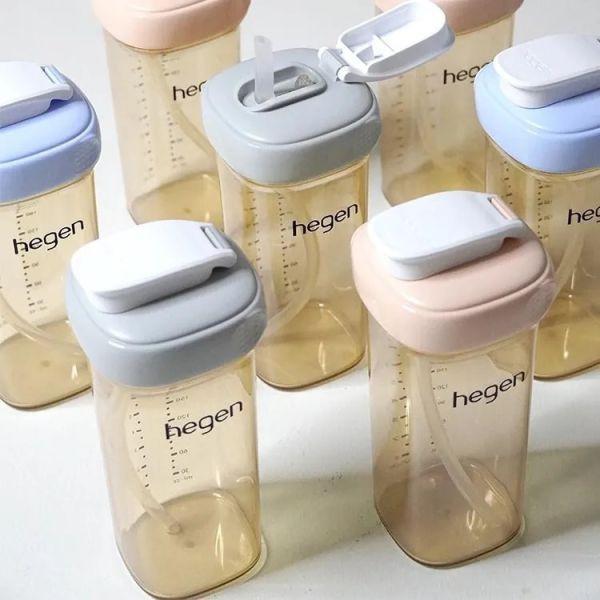 hegen PCTO™ 輕飲時光PPSU方圓型寬口吸管杯3.0 330ml 