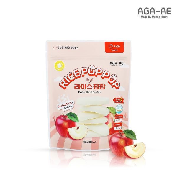 韓國AGA-AE 益生菌寶寶米餅 