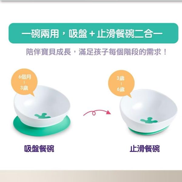 doddl 人體工學碗有引力秒吸餐碗 