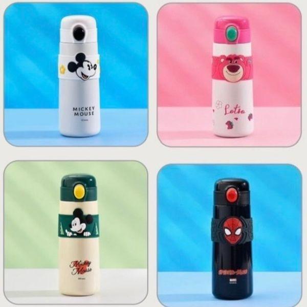 Disney迪士尼 不鏽鋼保溫彈跳杯 