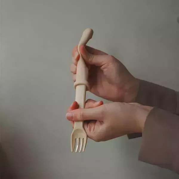 hegen成長餐桌 PPSU 兒童餐具｜多功能叉匙組 