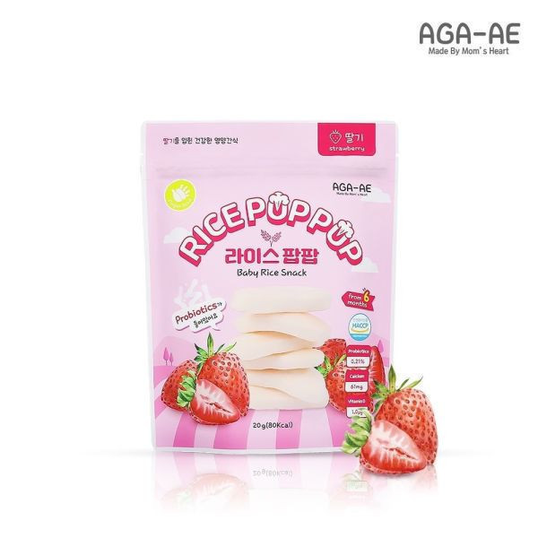 韓國AGA-AE 益生菌寶寶米餅 
