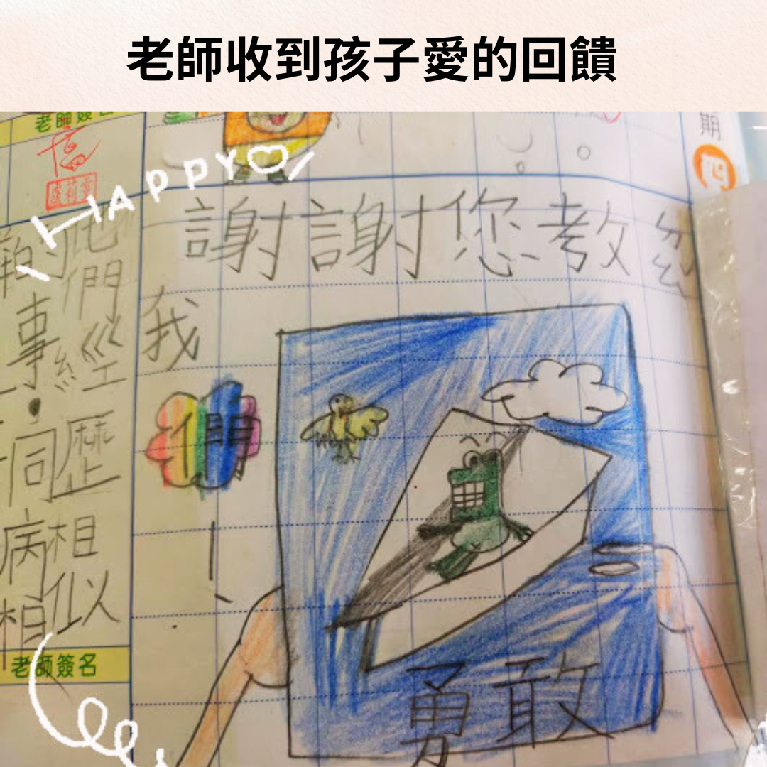 ✎在孩子心中種下「善」的種子──從每週一張正向小卡開始|原文圖例