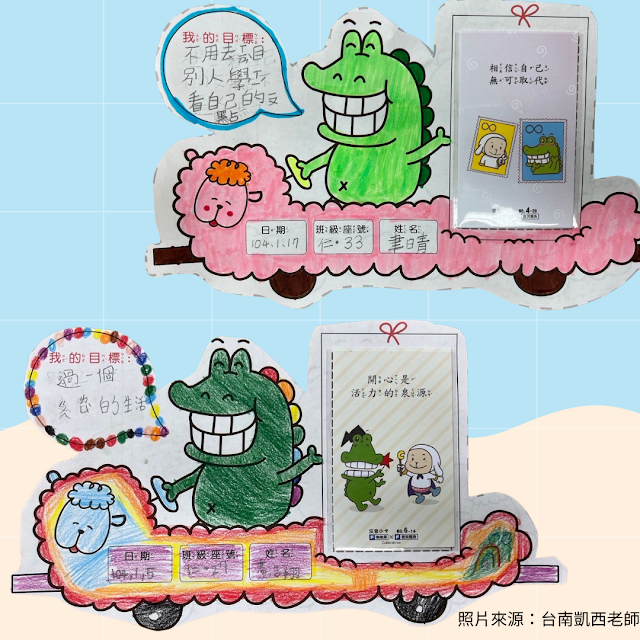 【開學收心術】用「夢想號」啟程!讓目標與美感同步到位|原文圖例