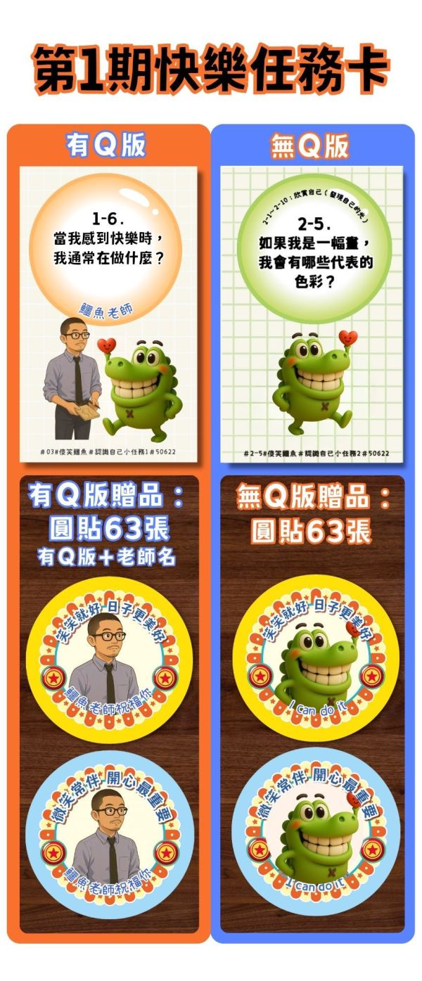 (首訂老師專屬)2025半年6期購：任務卡 