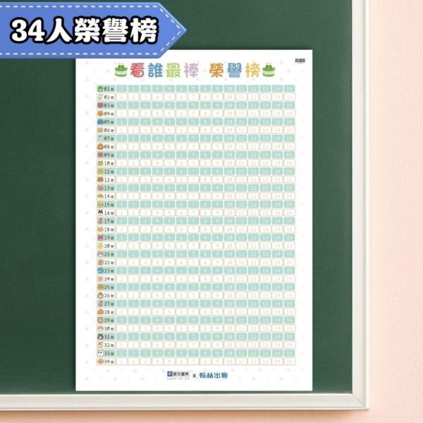 【傻笑鱷魚】10張海報佈置包｜成語・榮譽榜・小卡・花邊｜送自剪貼紙＋正向小卡60張｜開學佈置 