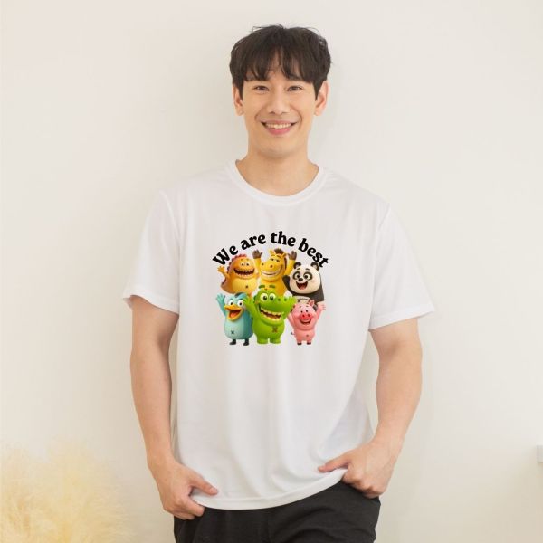 【吸濕排汗短袖】Best款 Happy款｜防曬UPF50+涼感降溫｜CP101｜51106 