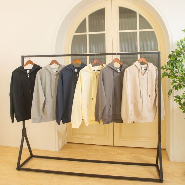 【無刷毛連帽拉鍊外套】金徽章款 釣星星款｜AG3000｜51106 