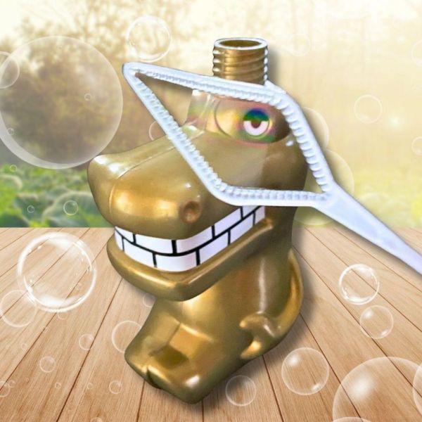 黃金鱷魚泡泡水｜傻笑鱷魚公司貨 