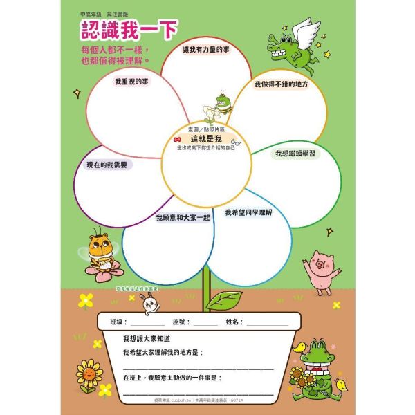 安心啟動組｜開學第一週班級經營與 SEL 情緒表達工具包 安心啟動組,開學第一週,班級經營,國小老師,國小導師,開學準備,姓名桌牌,認識我一下學習單,SEL情緒教育,情緒覺察小卡,友善行動,正向鼓勵小卡,班級安全感,班級歸屬感,新班級,傻笑鱷魚