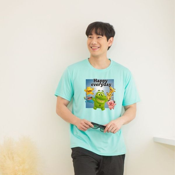 【吸濕排汗短袖】Best款 Happy款｜防曬UPF50+涼感降溫｜CP101｜51106 