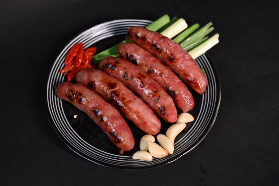 香腸(300克) 香腸,珍珠香腸,米香腸,珍珠米香腸,鹹豬肉,冷凍品,原味香腸,蒜味香腸,高粱香腸.飛魚卵香腸